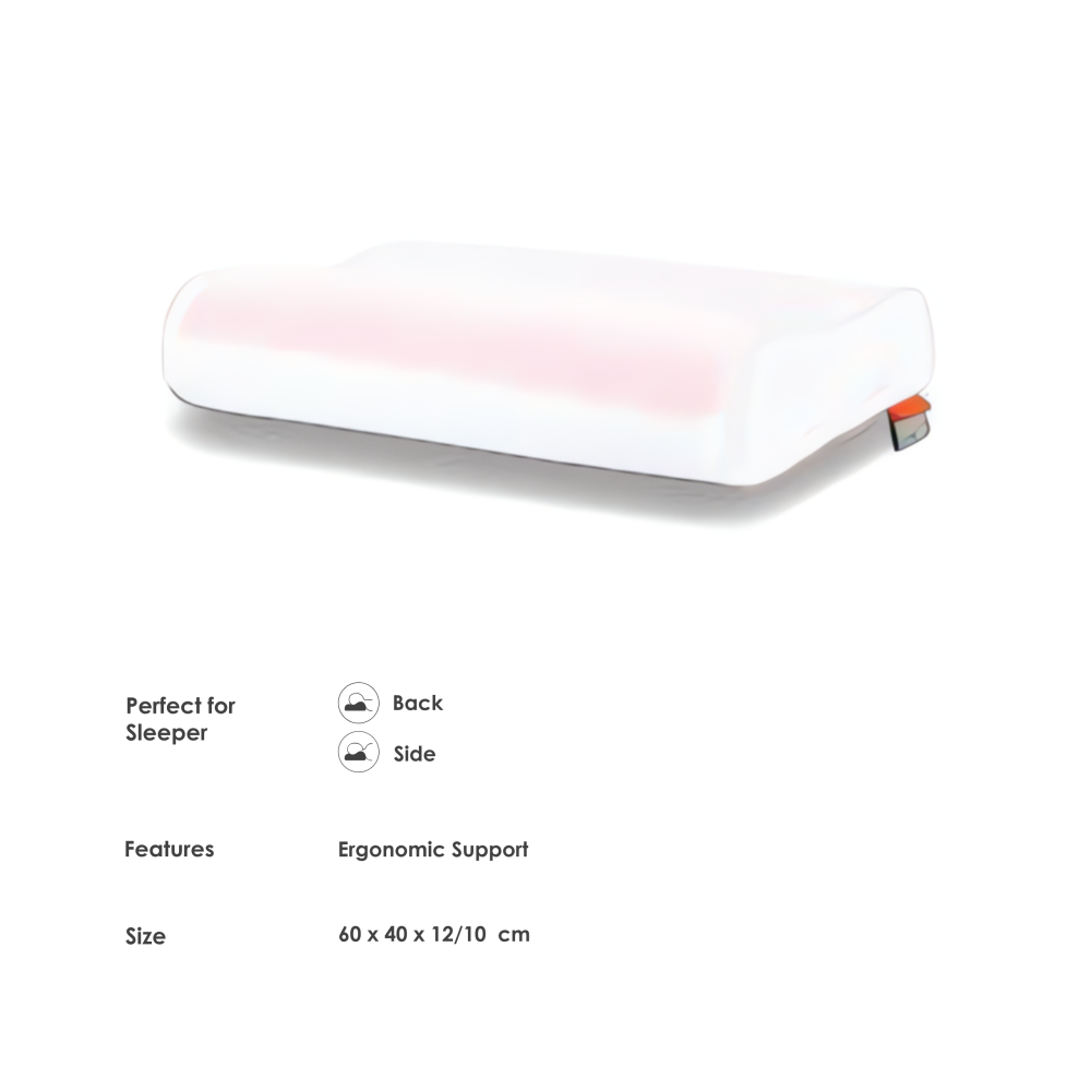 Contour OxyHex-3D Pillow